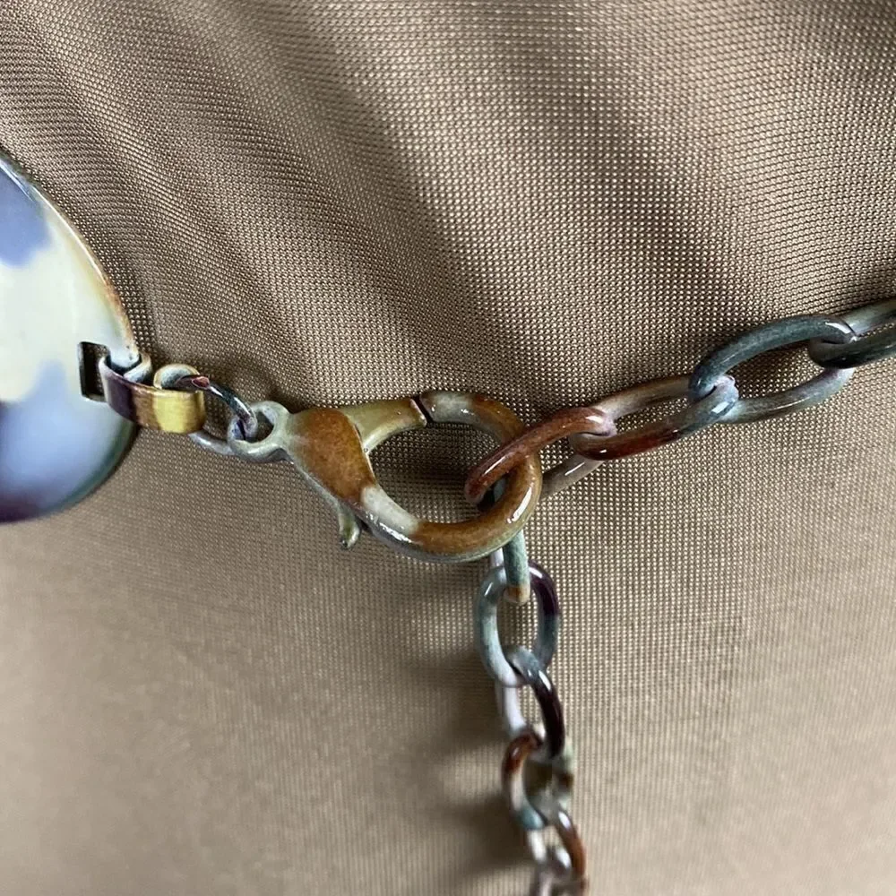 Metal Medallion Belt Camo Womens Chain S Cutout